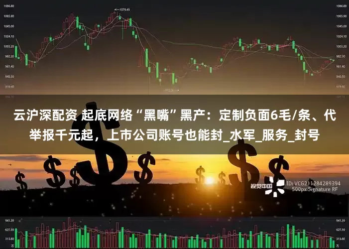 云沪深配资 起底网络“黑嘴”黑产：定制负面6毛/条、代举报千元起，上市公司账号也能封_水军_服务_封号
